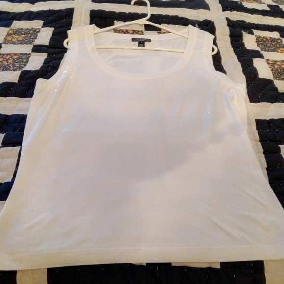 Beautiful New St.John Caviar Sleeveless top - Picture 3 of 6